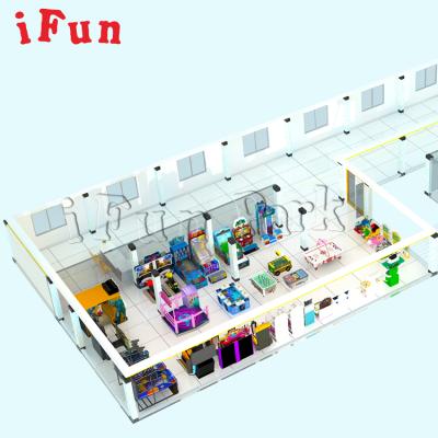 China Soft Indoor Playground Arcade Games Kids Playground Entertainment Equipment 185sqm 185 Square Meters for sale