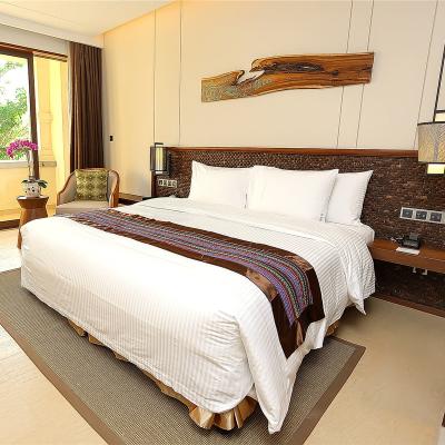 China 23 Years Factory Eco-Friendly Customize 4 To 5 Star Luxury Modern Bed Room Furniture For Hotel Guest Room for sale