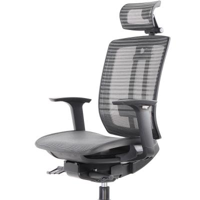 China Best Design Ergonomic High Design Office Adjustable Ergonomic Back Chair Executive Computer Swivel Chair Mesh Back Chair (Height) for sale