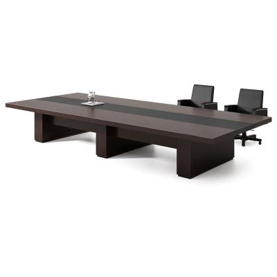 China Office Furniture Meeting Table MODULAR Premium Modern Solid Wood Conference Table for sale