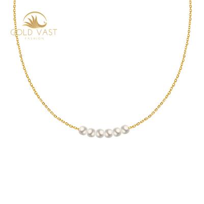 China TRENDY 18k gold plated necklace jewelry fashionable stainless steel necklaces set gold link necklaces halskette miner chain collares for sale