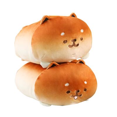 China Cute kawaii husky dog ​​stuffed toy kawaii plush bread puppy toy for sale