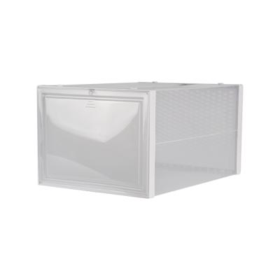 China Storage Shoes Under Bed Clear Plastic Shoe Storage Boxes Kids Clear Shoe Box Custom Organizer for sale