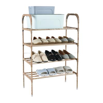 China Pp Diy Shelf Adjustable Shoe Rack Simple (Size) Maker Designs for sale