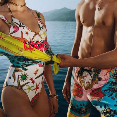 China Famous Brands Name Swimwear Men Sale 2021 New Designe Designee Bikini Swimwear Breathable Hot Swimwear Logo Brand One Piece Designer Shortly for sale