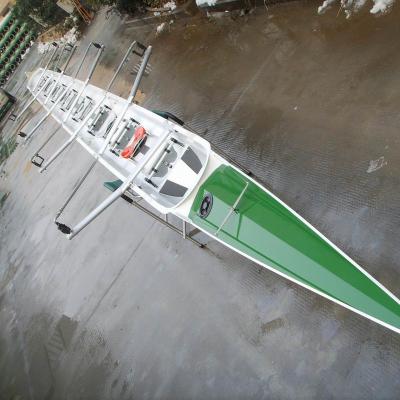 China Cheap Standard FISA Carbon Kevlar Fiberglass Rowing Boat 8+ 18 for sale