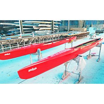 China Carbon Fiber Sprint Racing Canoe C1 for sale