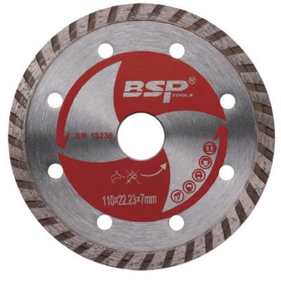 China Fast Cut Diamond Cutting Disc 180mm Diamond Saw Blade Sintered Turbo Diamond Cutting Disc For Universal Use for sale