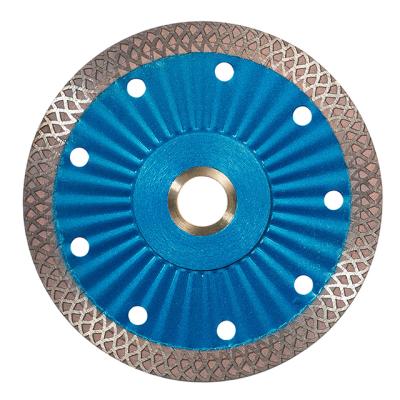 China Professional Blade Porcelain Ceramic Tile Marble Mesh Turbo Diamond Blade 5 Inch 125 Mm for sale