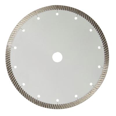 China Electric circular saw and angle grinder. 230mm Diamond Hot Pressed Narrow Turbo Blade 10mm Segment Size Cutting Discs Fast Cutting Speed for sale