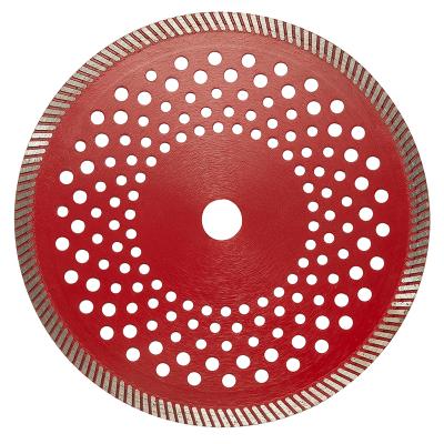 China Electric circular saw and angle grinder. 250mm 10in Diamond Narrow Turbo Saw Blade with Quick Cooling Holes for sale