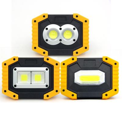 China 180 Degree Adjustable Stand Lamp 30W Super Bright Multifunctional Working Rechargeable COB Led Working Flood Light for sale