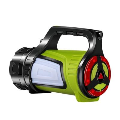 China Multifunctional Tactical USB Rechargeable LED Emergency LED Light Function High Power Mobile Search Searchlight Handheld Searchlight for sale