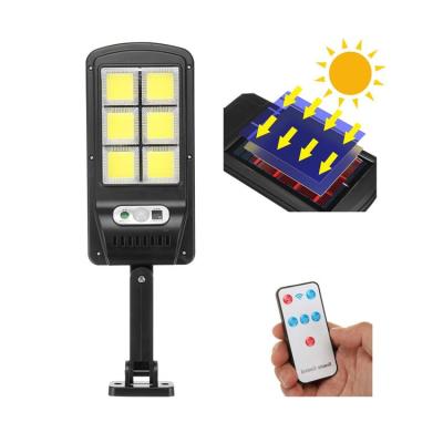 China Outdoor Waterproof Garden 120 COB Solar Garden Light Motion Sensor 1000LM Solar Street Light for sale