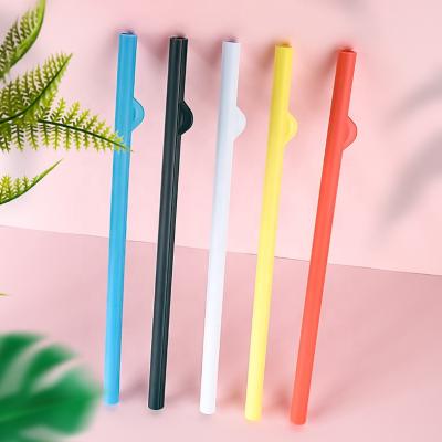 China Sustainable New Products 2021 Break Apart Drinking Straw Easy Cleaning Reusable Slide Apart Straws for sale