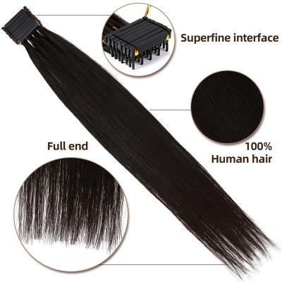 China Newest Hair Styling Tools 6D Straight Hair Extension Machine Tool For Popular Wig Hair for sale