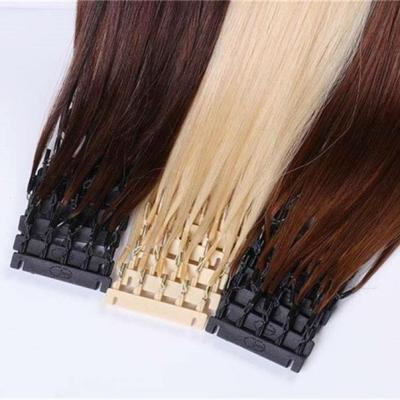 China Professional straight hair extension tool for blonde hair extension for sale