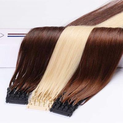 China 2020 best quality 6D alloy hair extension just use 20minutes to complete to install all head beautiful for sale