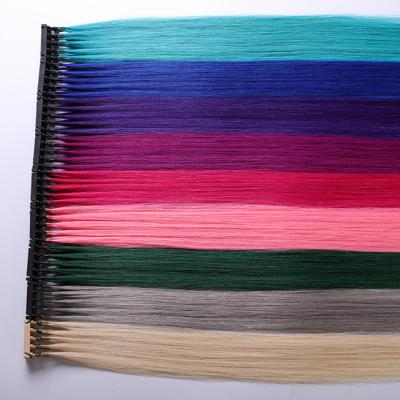 China SOTOGO Silky Straight Wave Parts 36 Bundles Highlights Cut Hair Extensions Colored Wigs , 36 Colors Straight Hair for sale