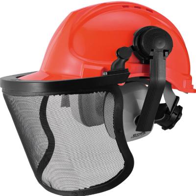 China Construction Stainless Steel Material Safety Helmets Reduce Pressure Msa Safety Helmet With Headphones for sale