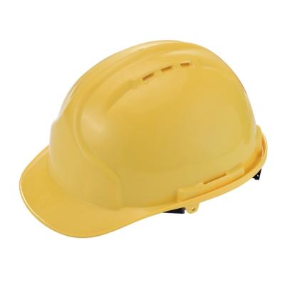 China Support OEM import ABS materials buckle protective masks construction site plastic coating work safety helmet B-1012 for sale