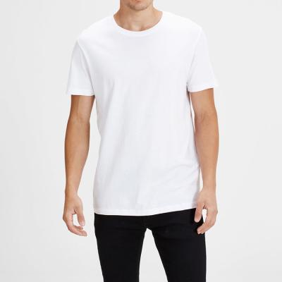 China Wholesale Mens Anti-Shrink 100%Polyester White Cheap 1 Dollar T-Shirt for sale