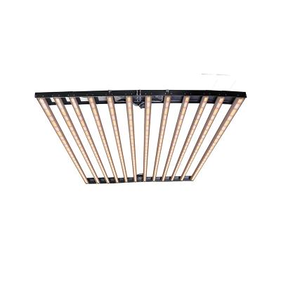 China Dimmable Foldable LED Grow Lights Folding LM301B Grow Light 8Bars 12 Bars 660nm LM301H Grow Light For Indoor Garden for sale