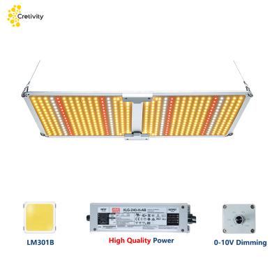 China Full Stage Panel Design Greenhouse Indoor Plant Linkable Lamp LED Grow Light for sale