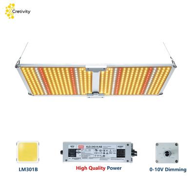 China Seed Starting 240W Full Spectrum Aluminum Body LM301b Led Board Grow Light For Indoor Plants Panel for sale