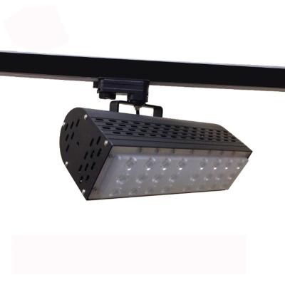 China ROAD Dimmable 4 Track Spot Light 5500 Kelvin 50W RGB LED Track Light for sale