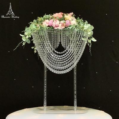 China Weddings S 3pcs/lot Wedding Decoration 31.5inches Large Romantic Clear Acrylic Flower Stand Pillar For Party Event Decoration for sale