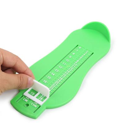 China Hot Selling ABS Plastic Colorful Child's Foot Height Ruler One Measuring Size for sale