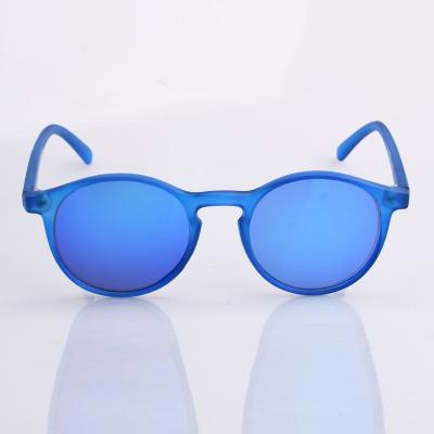 China Blue Frame Anti Polarized UV400 Lens Customized Logo Private Label Mens Sunglasses Branded 2020 for sale