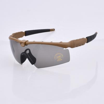 China 2021 Wholesale Professional Military Tactical Sunglasses Training Sun Shade Men Outdoor UV Protective Ballistic Light Lenses for sale