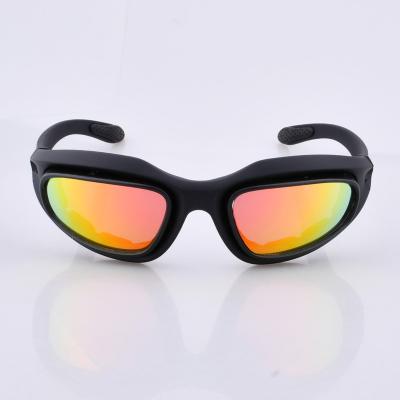 China Sun Protection Safety PC Outdoor Interchangeable PC Glasses Men UV Protection Anti Fog Retro Block Fragment Eyewear Glasses for sale