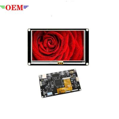 China Smart Iot Screen 2.4/3.5/4.3/5.0/7.0 Inch HMI Smart UART Serial Port Interface TFT LCD Display Module with Program+ i2C Controller+Touch Screen for sale