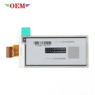 China Digital Signage OEM Active Sunlight Readable 2.9 Pixel 128*296 Matrix Display Module tft e-ink e-paper E-Paper Display For Router for sale