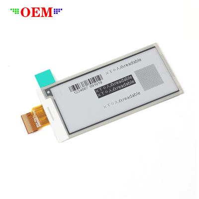 China Digital Signage Low Power Consumption 2.9 inch 128*296 tft EPD e-paper display e-ink screen with 3-wire / 4-wire interface SPI BS1 MPU for sale