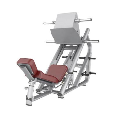 China Commercial Strong Gym Equipment Fitness Use Linear Leg Press 45 Degree Incline Squat Machine for sale