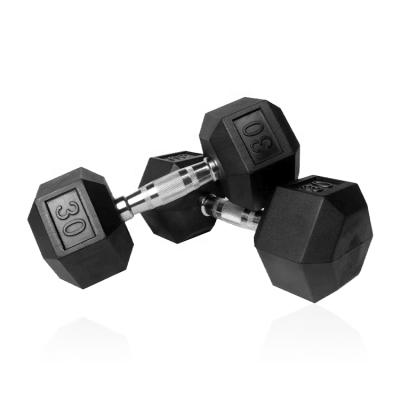 China Gym Rubber Covered Equipment Adjustable Dumbbell Dumbbell Set For Sale Portable Dumbbell Rubber Dumbbell Weight for sale