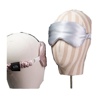 China Anti-wrinkle Mulberry Silk Eye Mask Adjustable Belt Sleeping Moving Silk Mask for sale