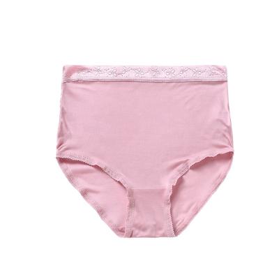 China Comfortable Silk Antibacterial Underwear Mulberry Women High Waist Briefs for sale