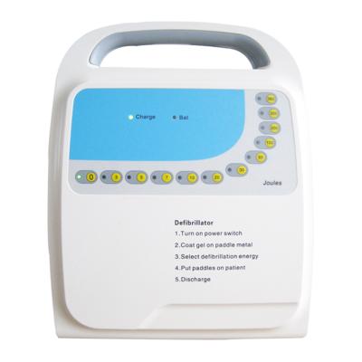 China Emergency DC shock defibrillator machine portable defibrillator for sale monophasic/biphasic portable defibrillator for sale