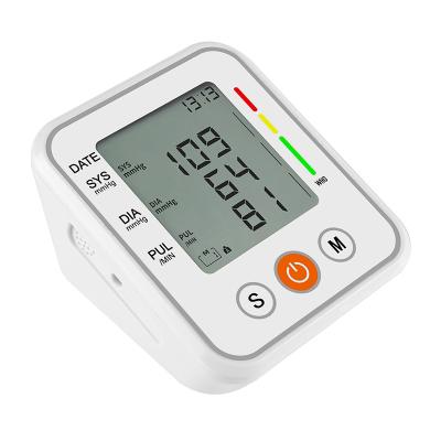 China Voice Self Test English Broadcast Home Blood Pressure Monitor Automatic Arm Digital Blood Pressure Monitor Machine for sale