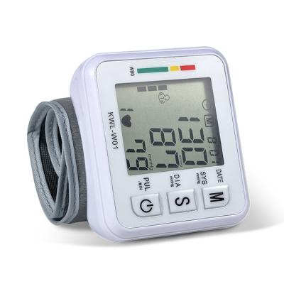 China Automatic Blood Pressure Home Self Test Portable Digital Monitor Wrist Blood Pressure Monitor Sale With English Voice Broadcast for sale