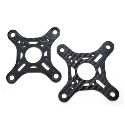 China 2x2 Twill Weave Molding Carbon Fiber Parts FPV Racing Drone Frame Te koop