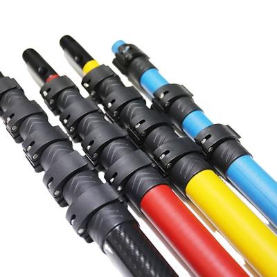 Κίνα OEM ODM Carbon Fiber Tube Eco Friendly Telescopic Boom Pole For Flag προς πώληση