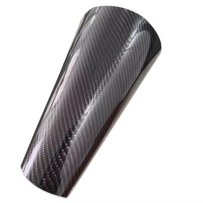 중국 1.52*18 M Ceramic Carbon Fiber Wrapping High Glossy Black Exterior Decoration Carbon Fiber Vinyl Film 판매용