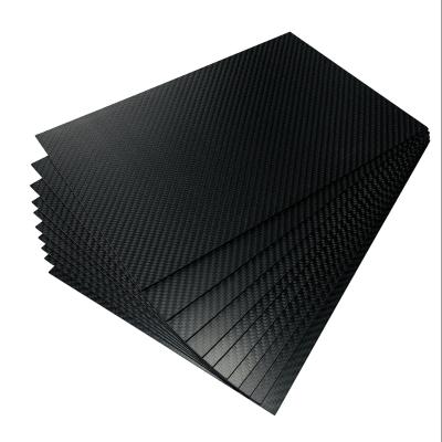 China High Composite Real Sheet Sheet Carbon Fiber Reinforced Plastic 400*500*8mm * Woven Lightweight Carbon Fiber Plate Shoes en venta