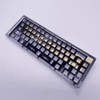 中国 Customized Mechanical Keyboard Housing CNC Machining Metal Case Aluminum Anodized for 60% 75% Mechanical Keyboard Plate 販売のため